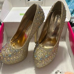 Gold Heels